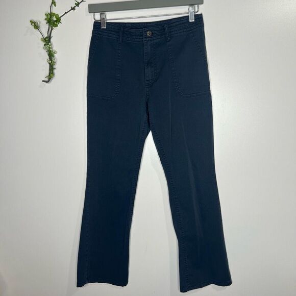 PrAna Teal Blue Green Pants Sz 4 - Picture 1 of 9
